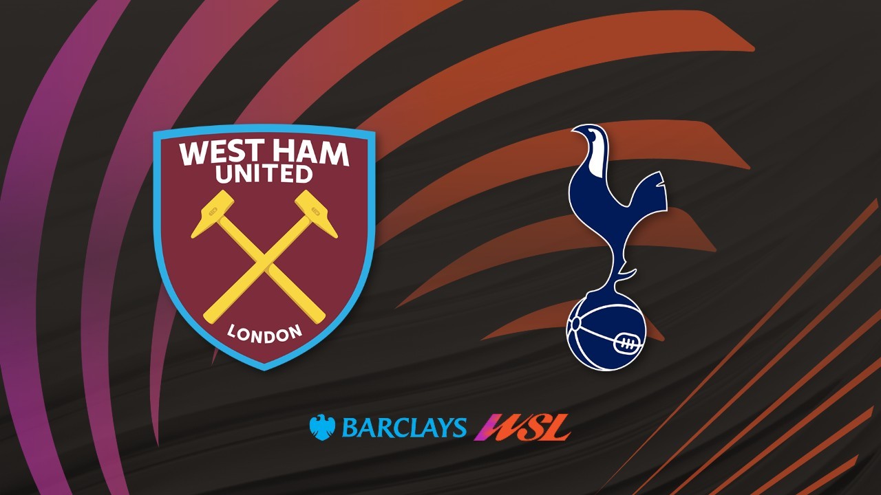West Ham Women vs Tottenham Women poster