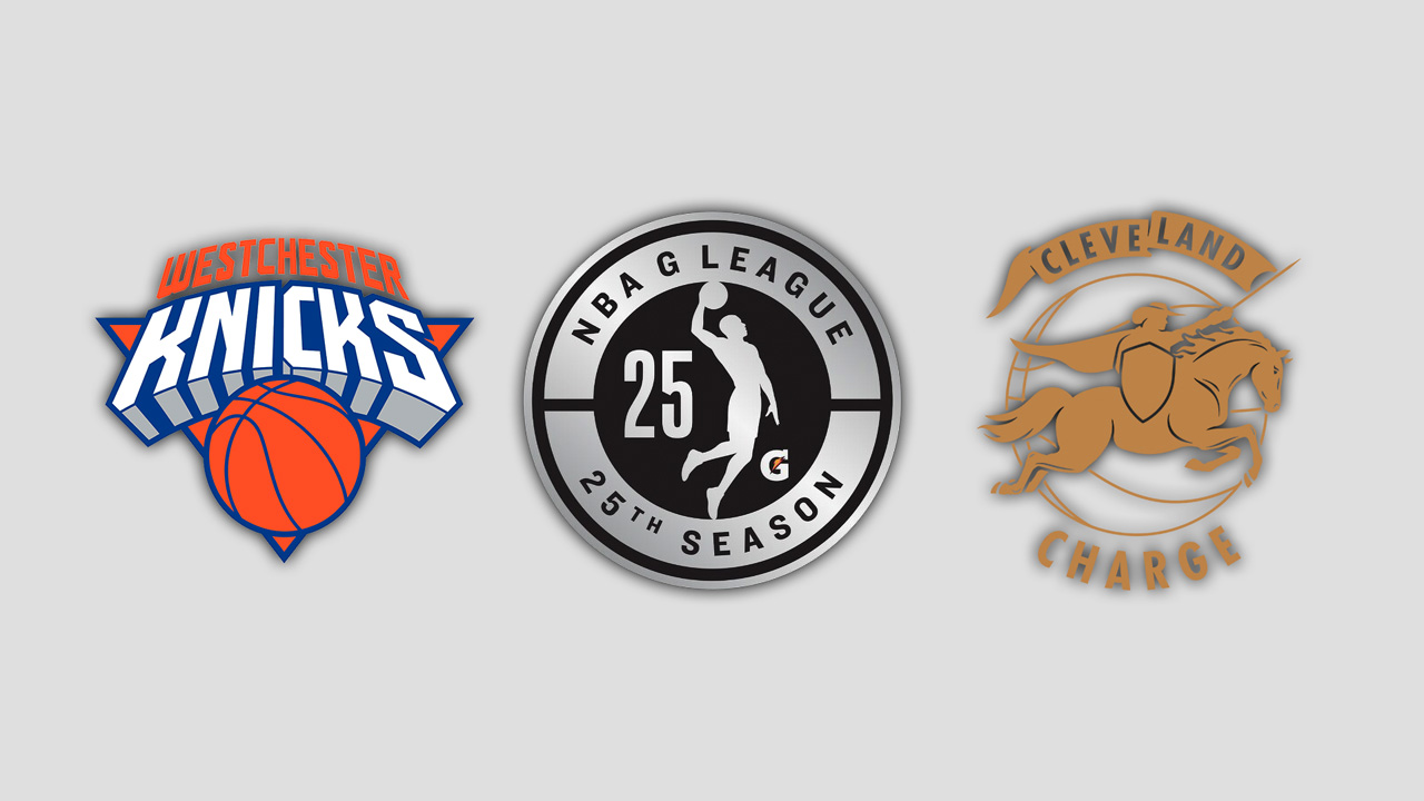 Westchester Knicks vs Cleveland Charge poster