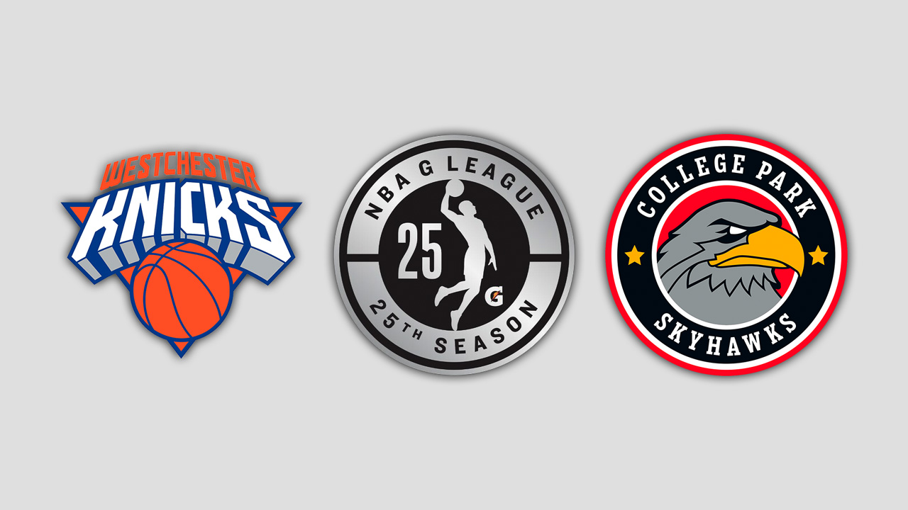 Westchester Knicks vs College Park Skyhawks poster