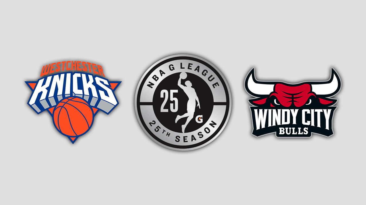 Westchester Knicks vs Windy City Bulls poster