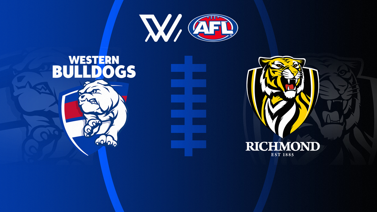 Western Bulldogs Bulldogs Women vs Richmond Tigers Women poster
