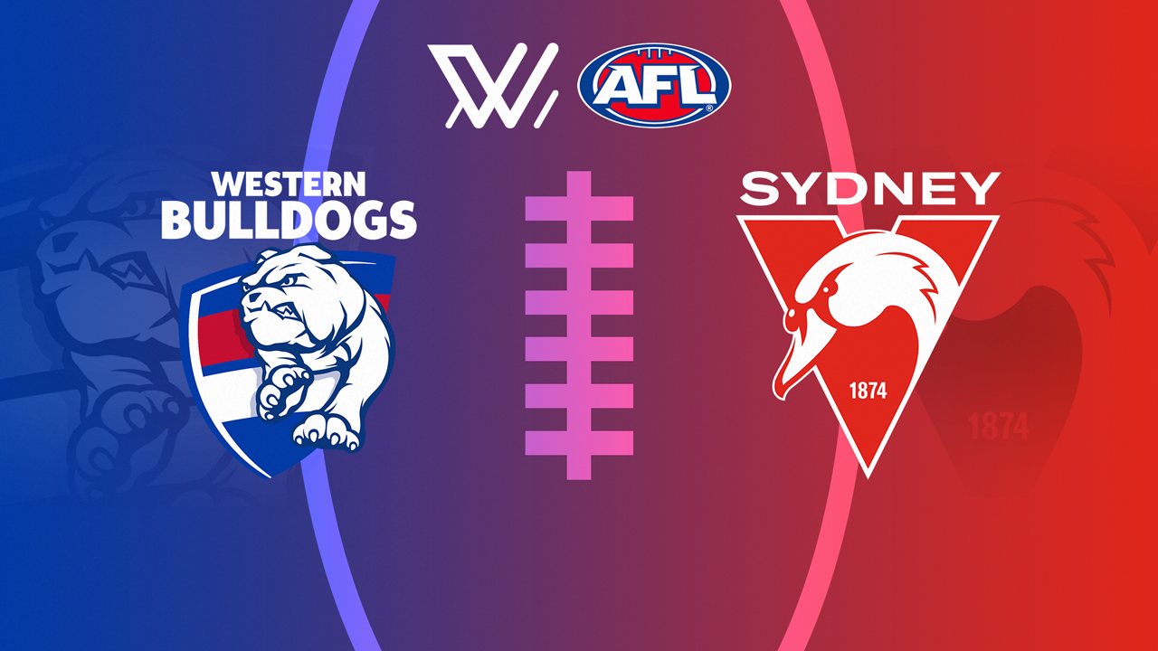 Western Bulldogs Bulldogs Women vs Sydney Swans Women poster