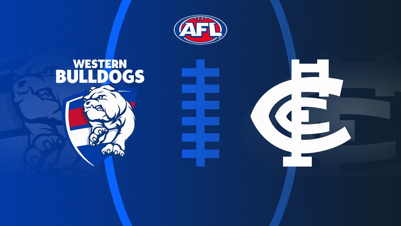 Western Bulldogs vs Carlton Football Club poster