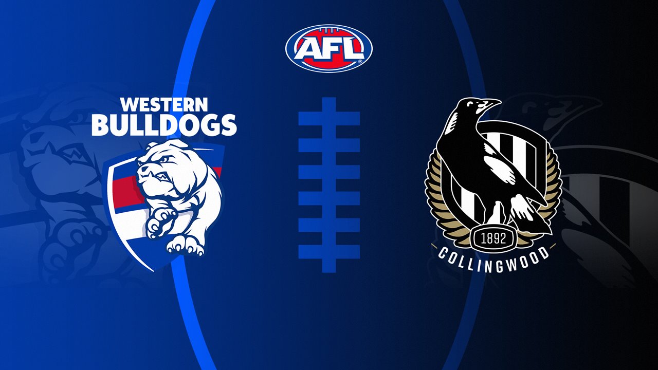 Western Bulldogs vs Collingwood Football Club poster