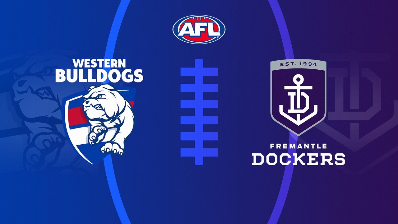 Western Bulldogs vs Fremantle Football Club poster