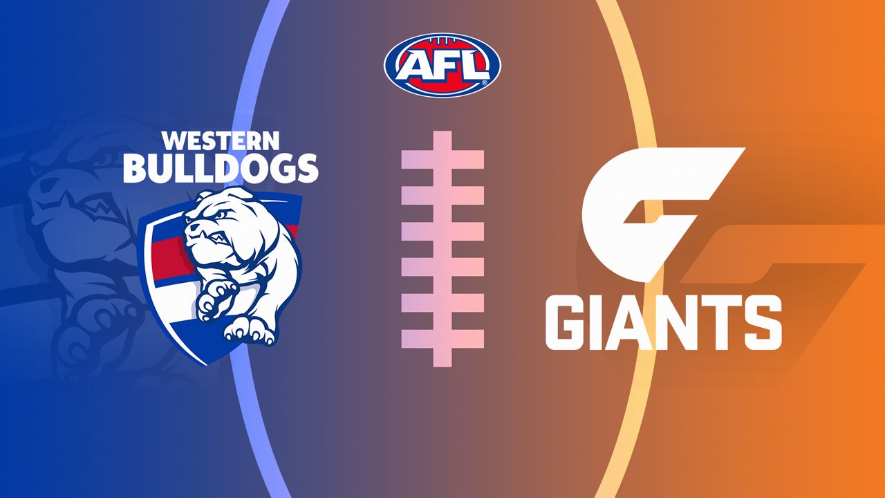 Western Bulldogs vs Greater Western Sydney Giants poster