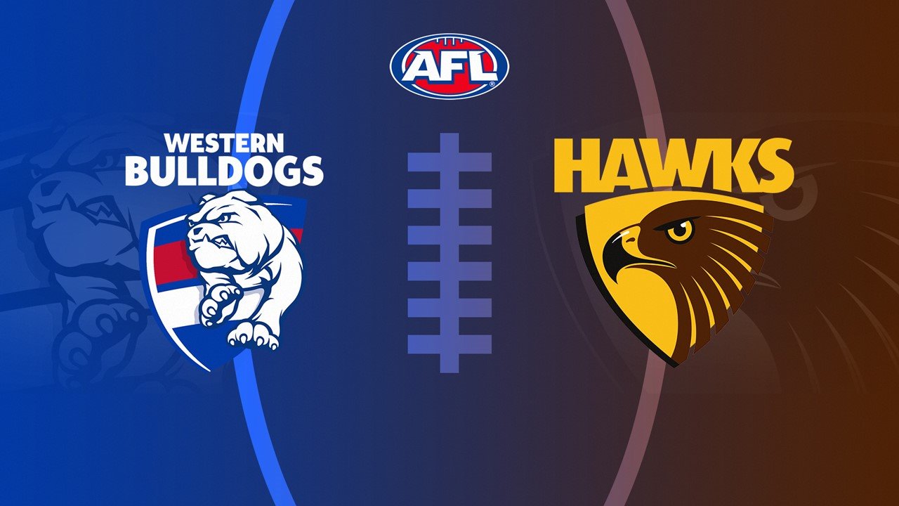 Western Bulldogs vs Hawthorn Football Club poster
