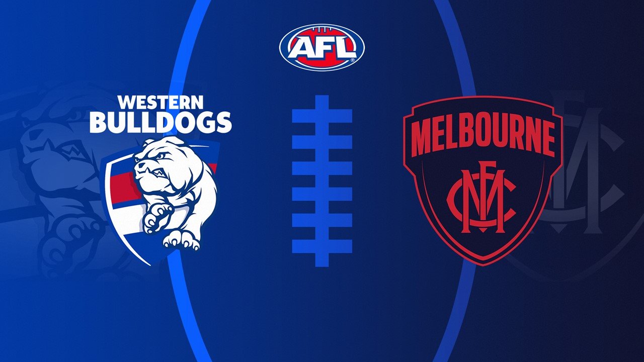 Western Bulldogs vs Melbourne Football Club poster