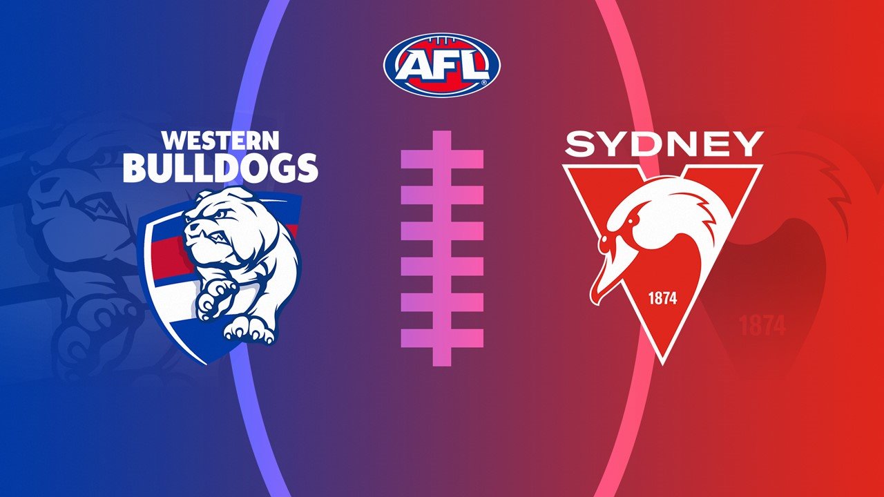 Western Bulldogs vs Sydney Swans poster