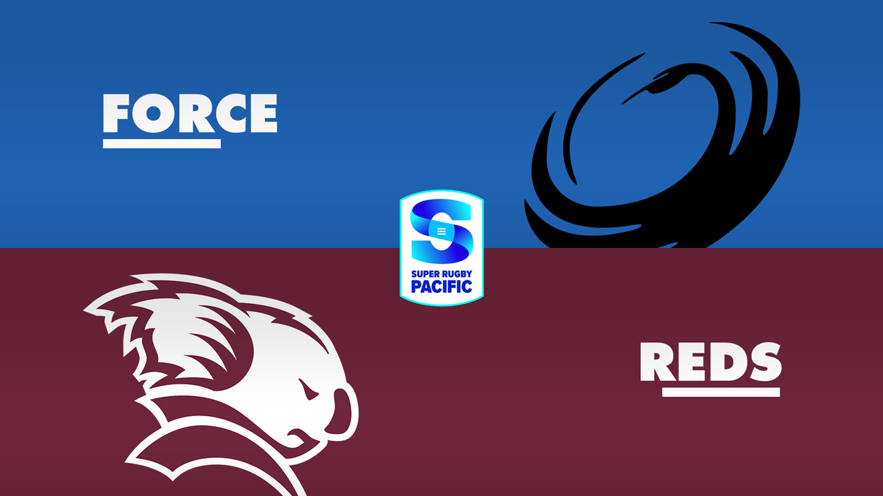 Western Force vs Queensland Reds poster