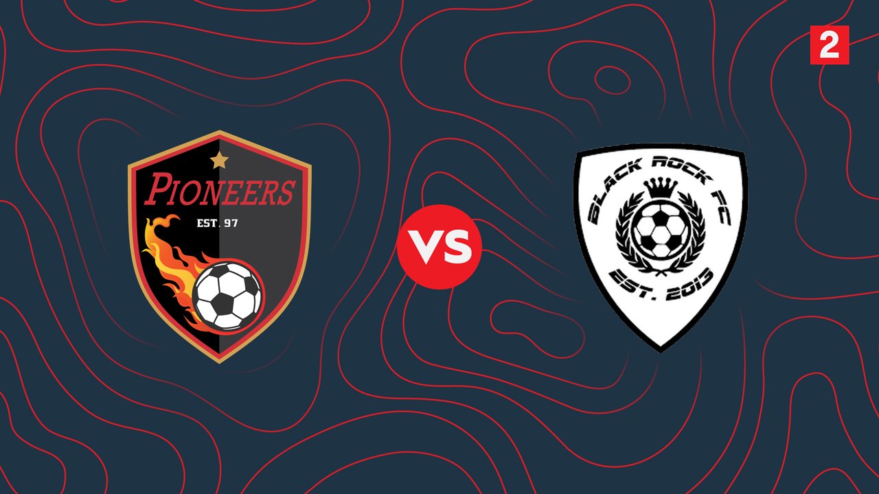 Western Mass Pioneers vs Black Rock FC poster