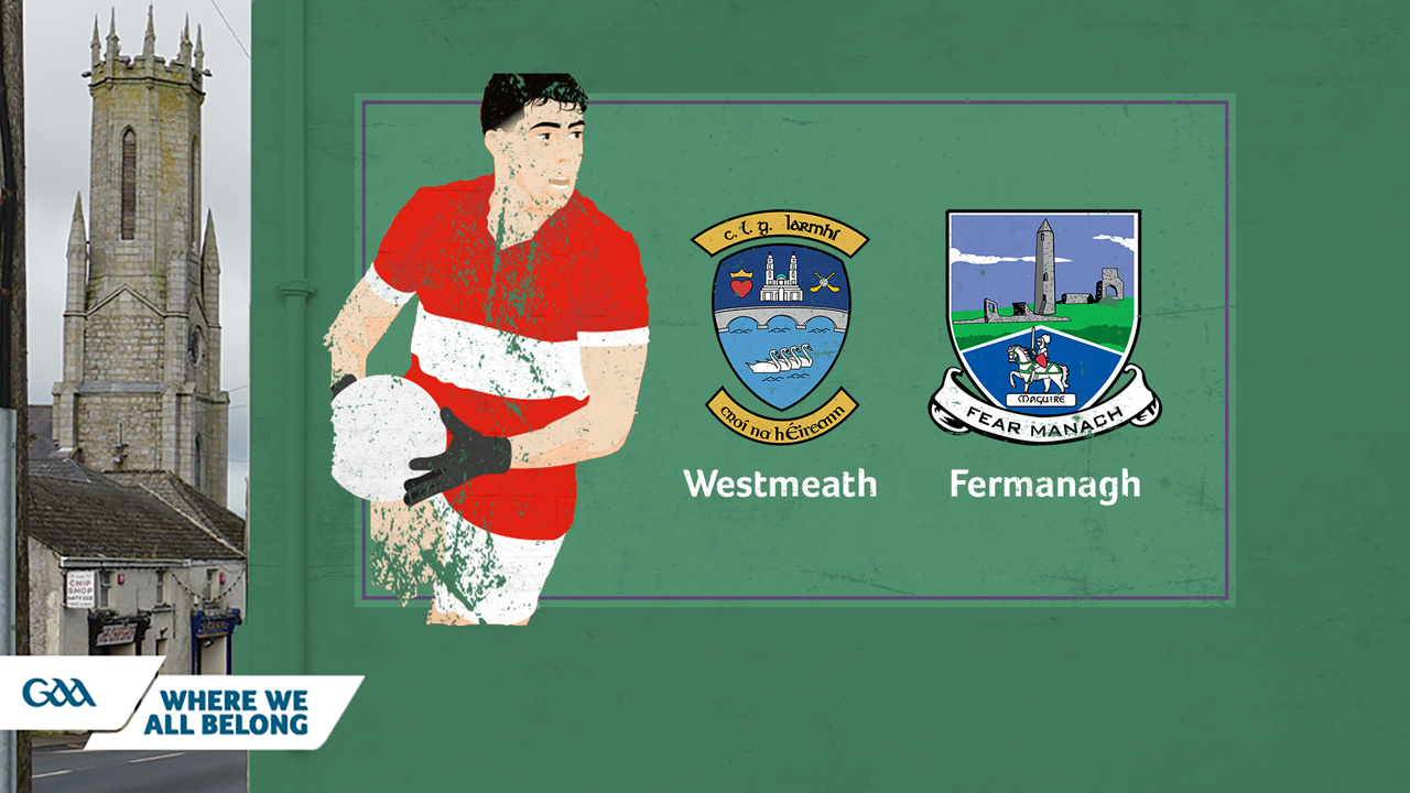 Westmeath GAA Football vs Fermanagh GAA Football poster
