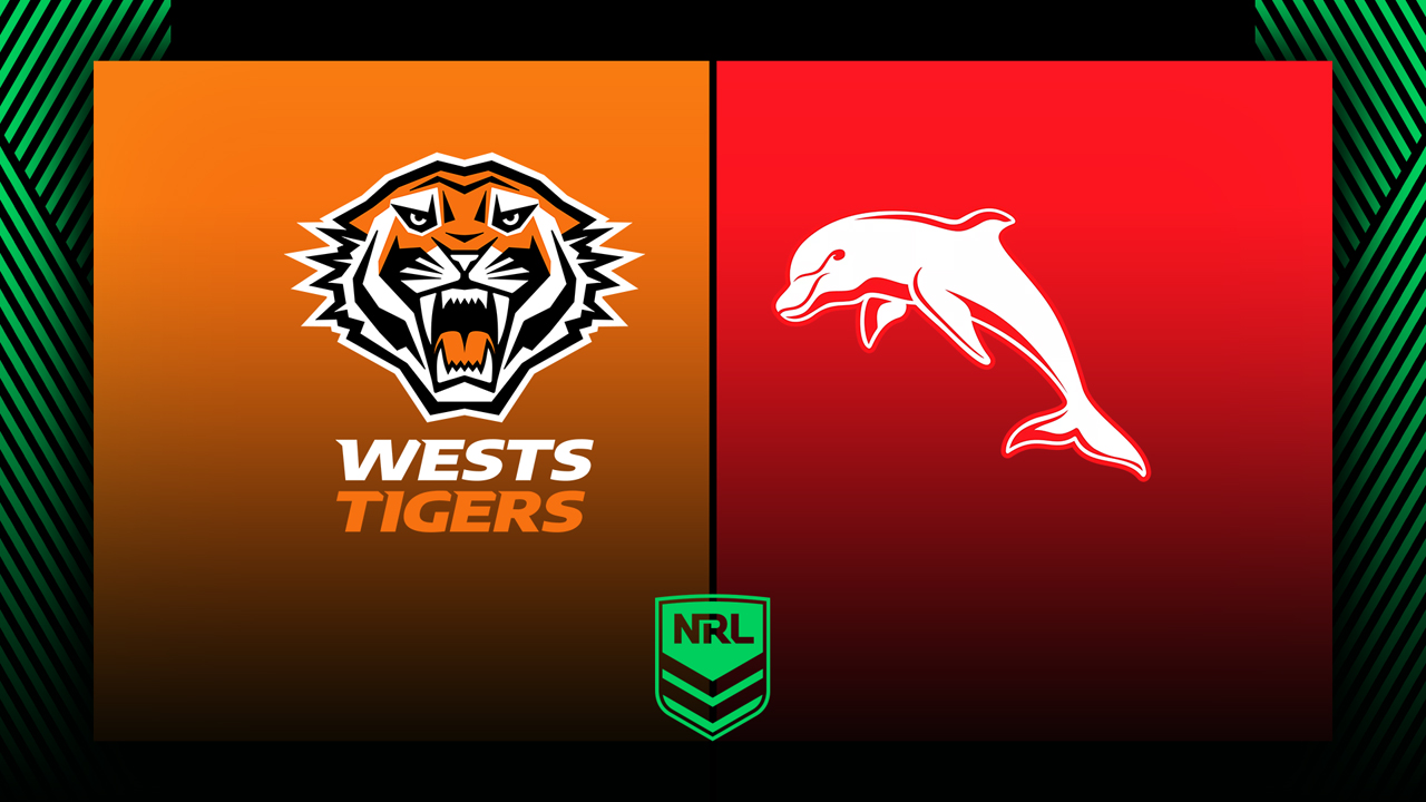 Wests Tigers vs Dolphins poster