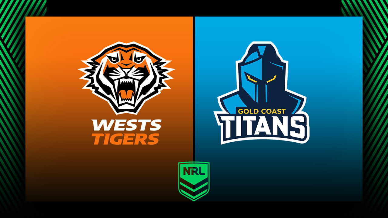 Wests Tigers vs Gold Coast Titans poster