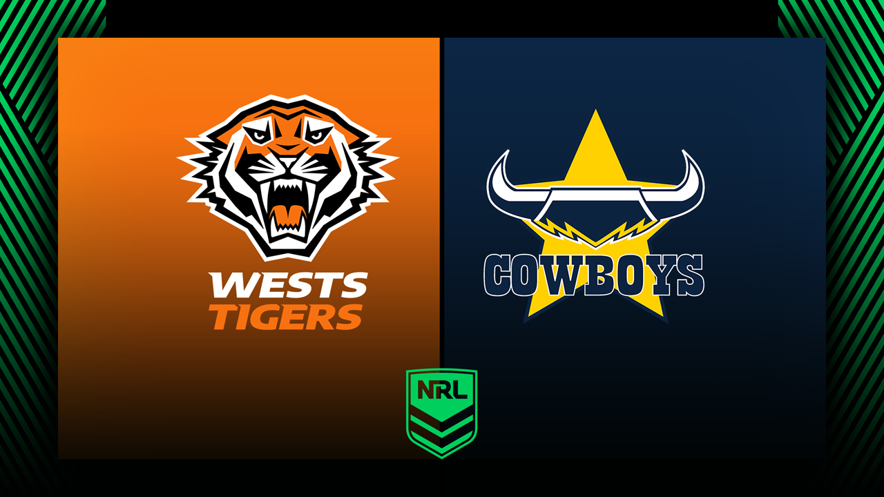 Wests Tigers vs North Queensland Cowboys poster