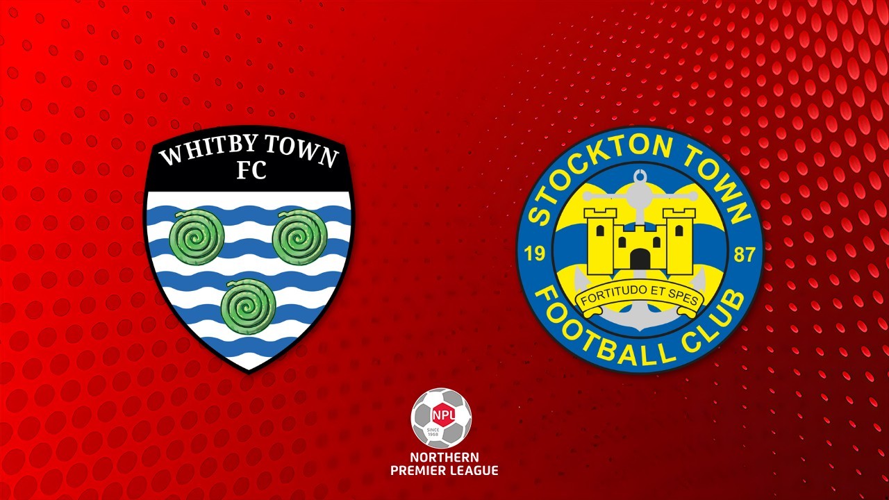 Whitby Town vs Stockton Town poster