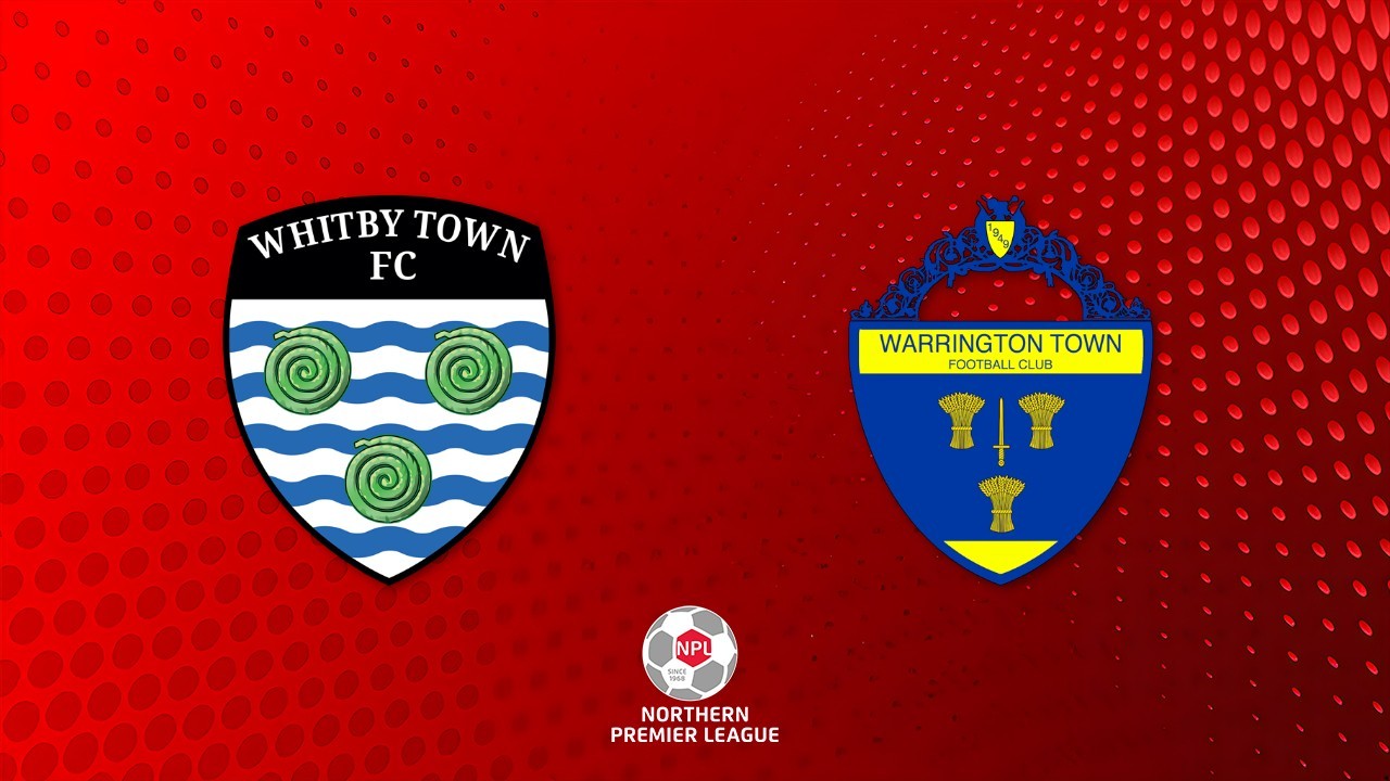 Whitby Town vs Warrington Town poster
