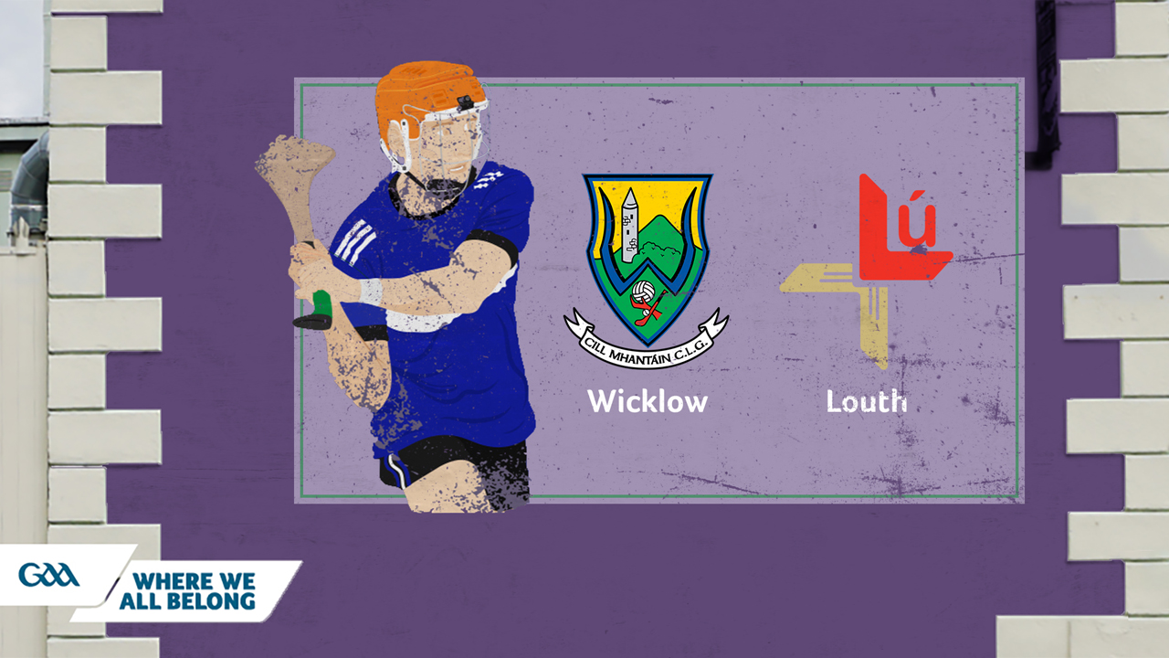 Wicklow GAA Hurling vs Louth GAA Hurling poster