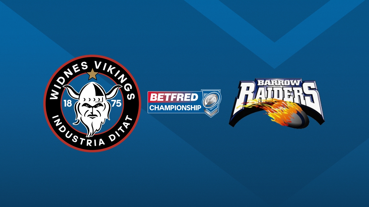 Widnes Vikings vs Barrow Raiders poster