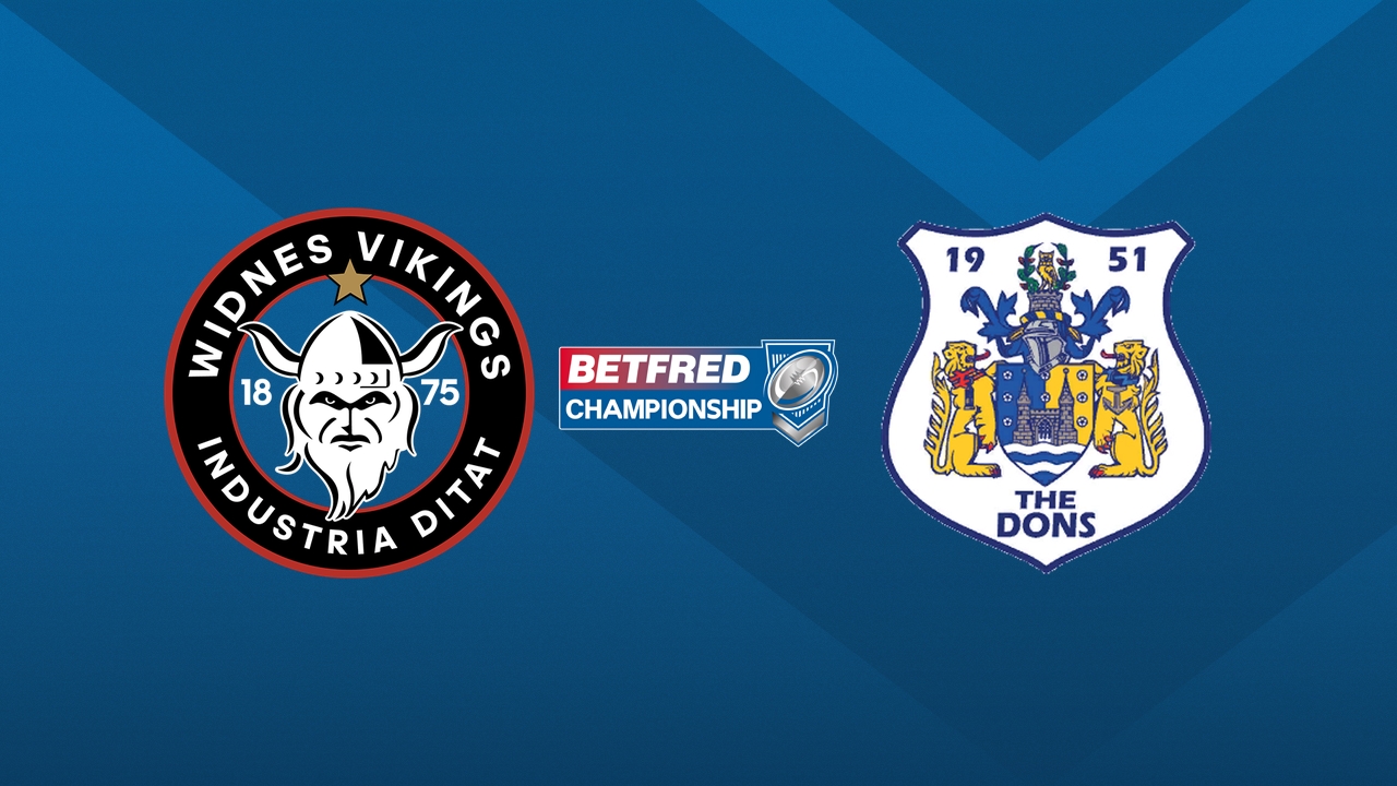 Widnes Vikings vs Doncaster RLFC poster