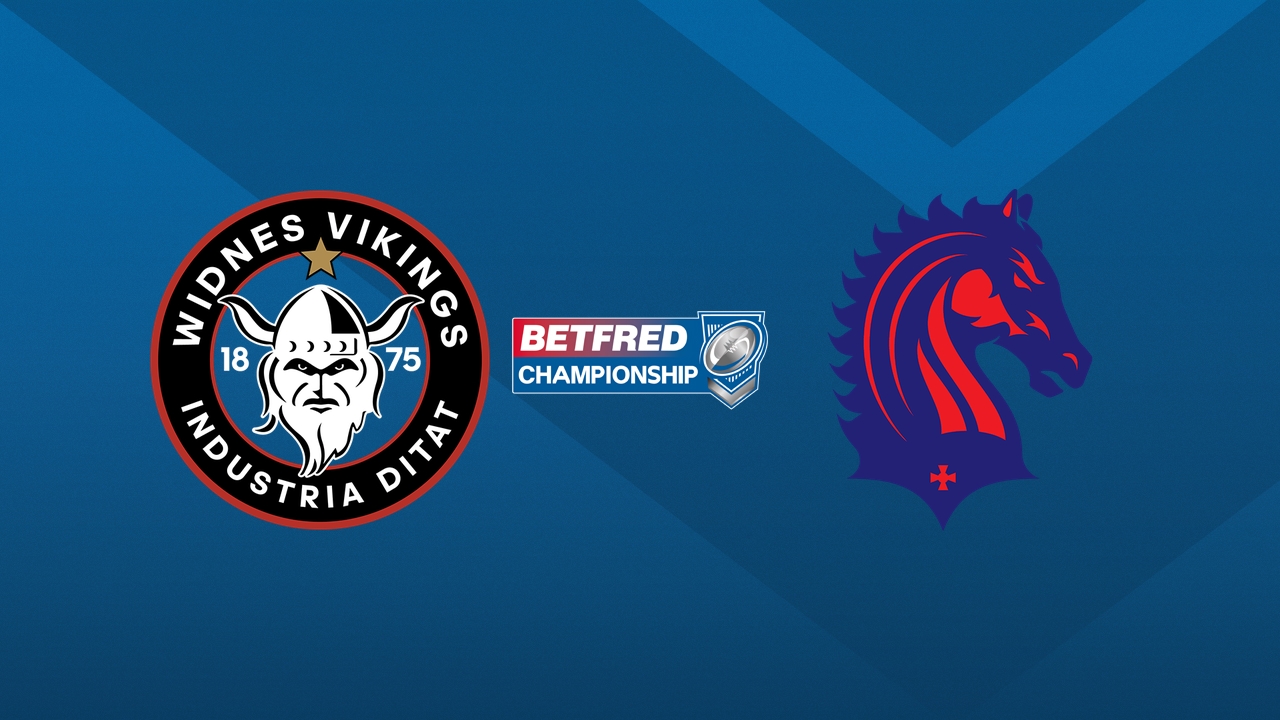 Widnes Vikings vs London Broncos poster