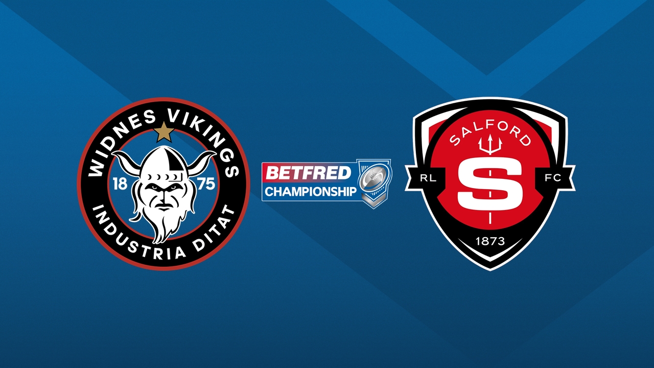 Widnes Vikings vs Salford RLFC poster
