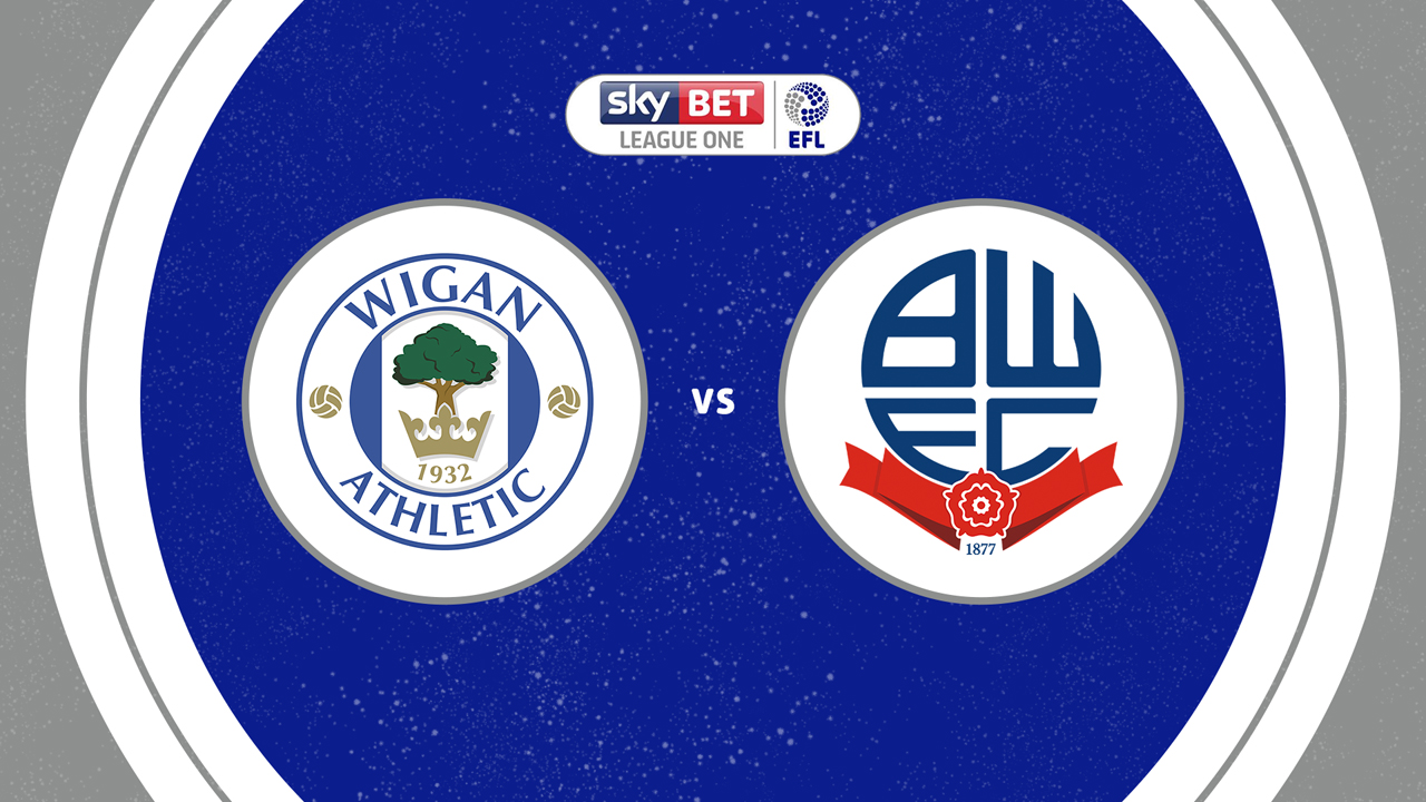 Wigan Athletic vs Bolton Wanderers poster