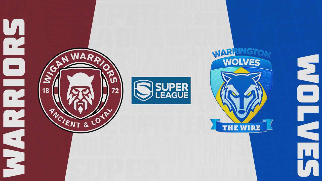Wigan Warriors vs Warrington Wolves poster