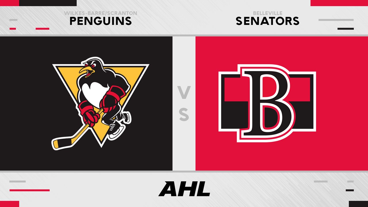 Wilkes-Barre Scranton Penguins vs Belleville Senators poster