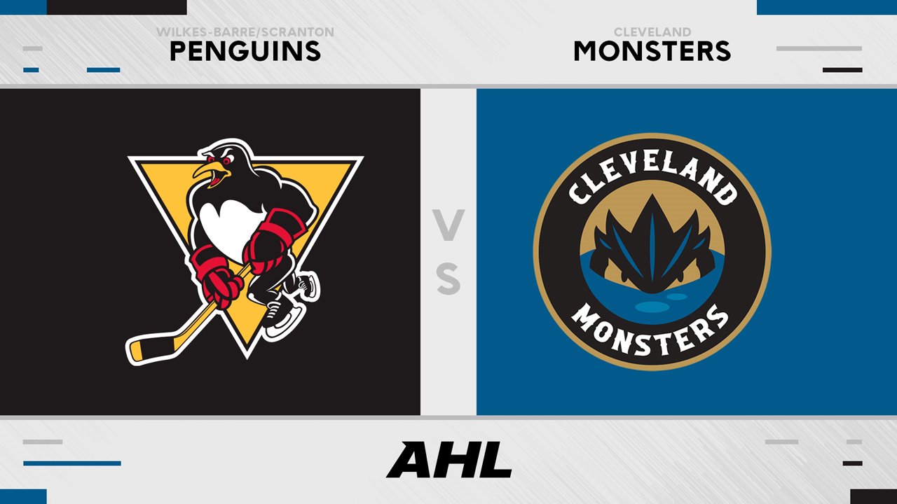 Wilkes-Barre Scranton Penguins vs Cleveland Monsters poster