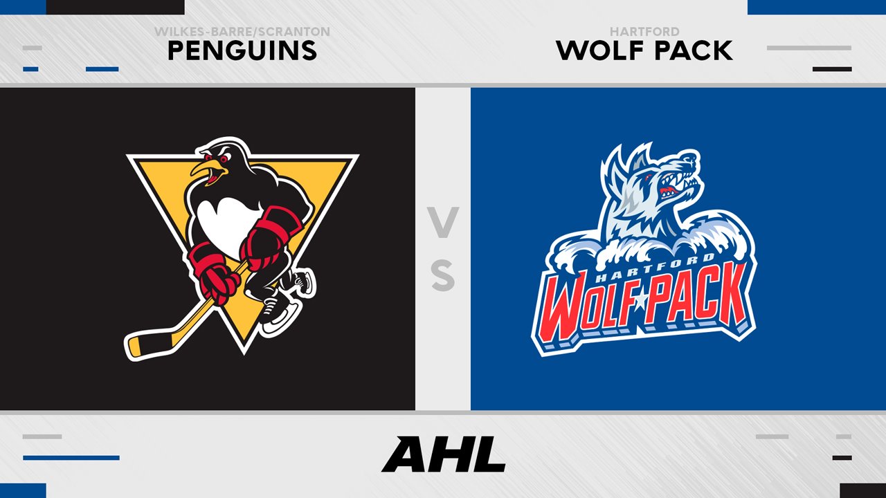 Wilkes-Barre Scranton Penguins vs Hartford Wolf Pack poster