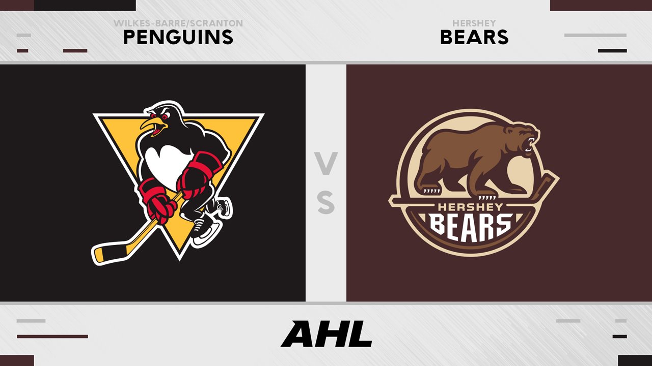 Wilkes-Barre Scranton Penguins vs Hershey Bears poster