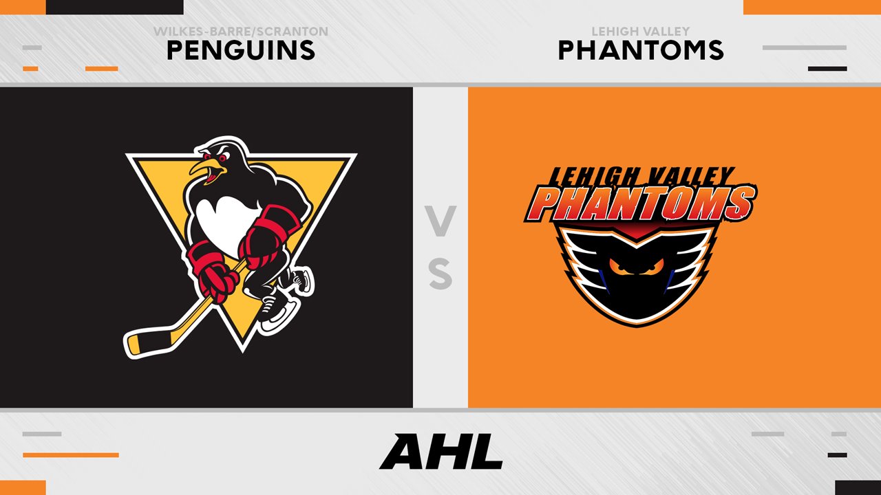 Wilkes-Barre Scranton Penguins vs Lehigh Valley Phantoms poster