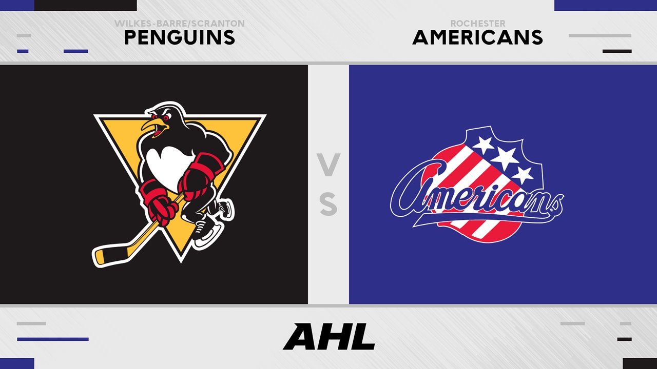 Wilkes-Barre Scranton Penguins vs Rochester Americans poster