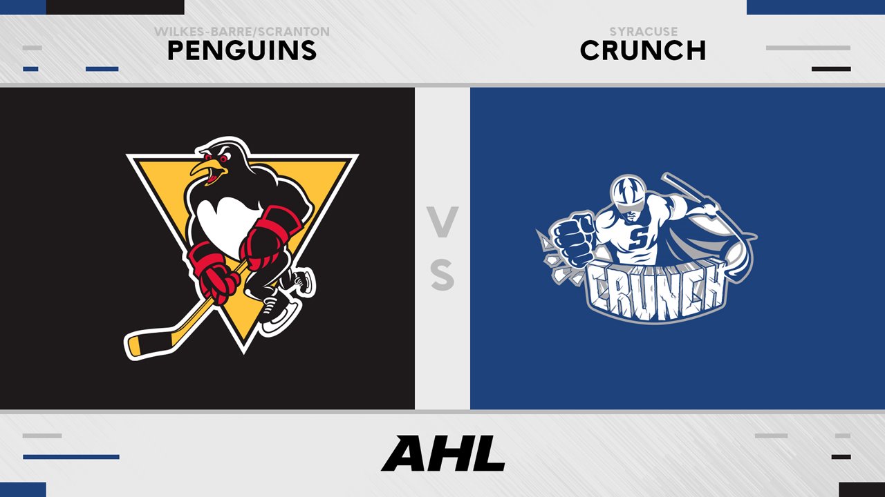 Wilkes-Barre Scranton Penguins vs Syracuse Crunch poster