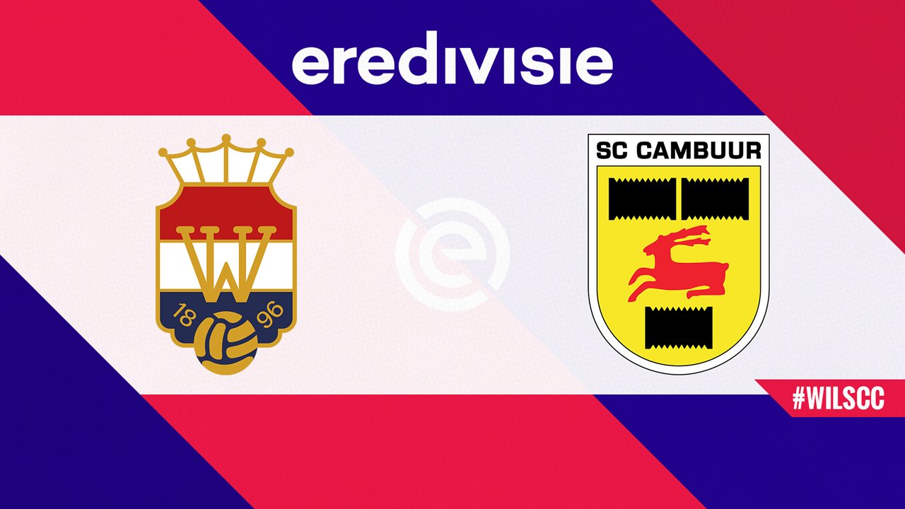 Willem II vs Cambuur poster