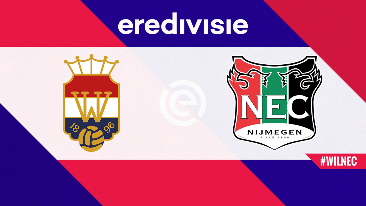 Willem II vs NEC Nijmegen poster
