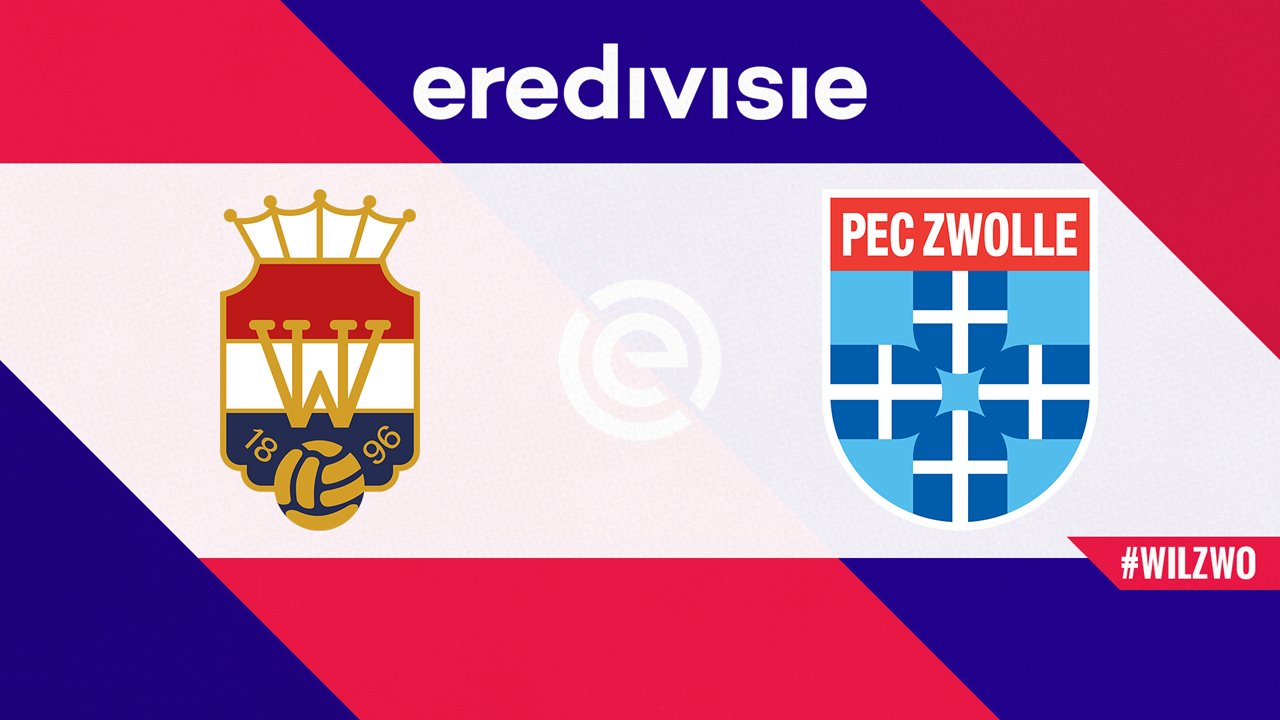 Willem II vs PEC Zwolle poster