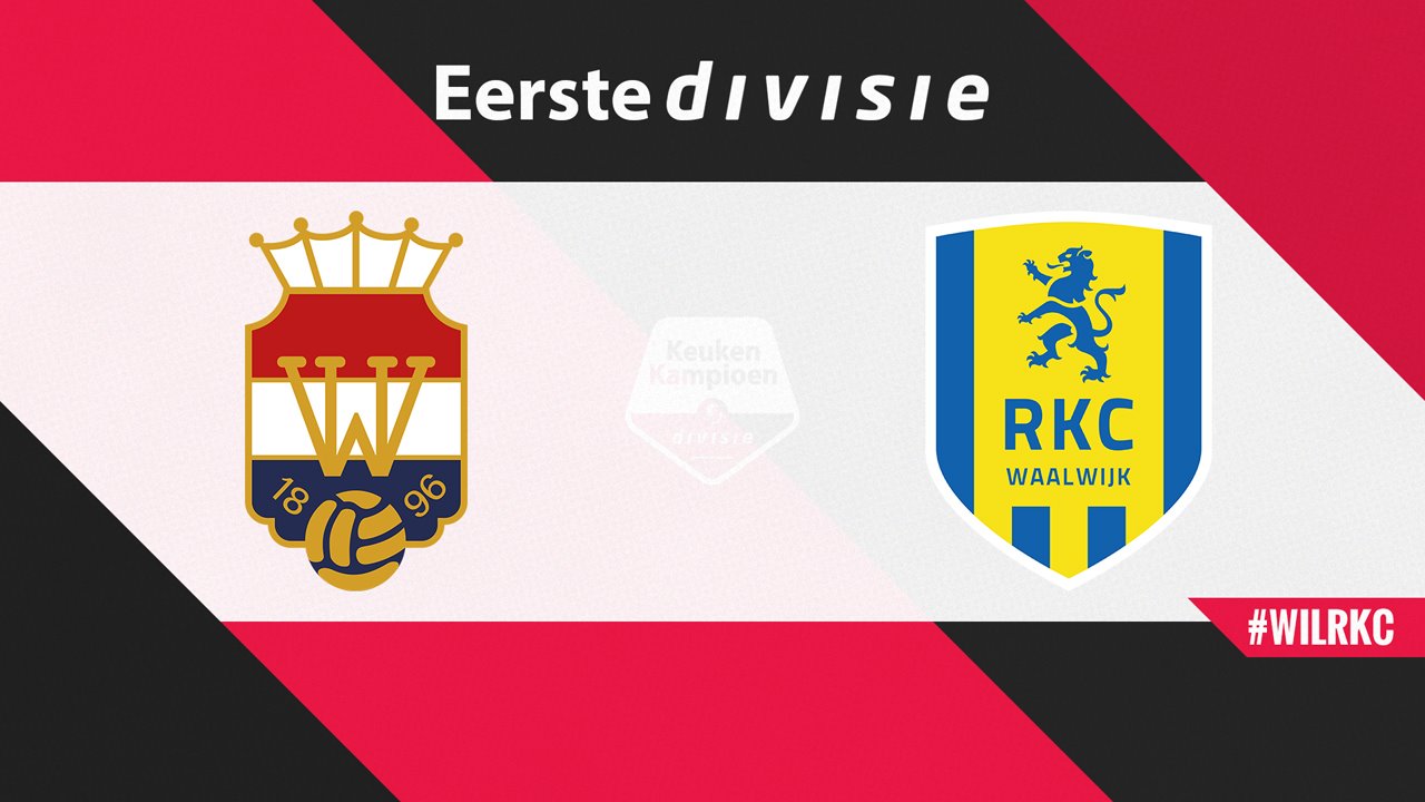Willem II vs RKC Waalwijk poster