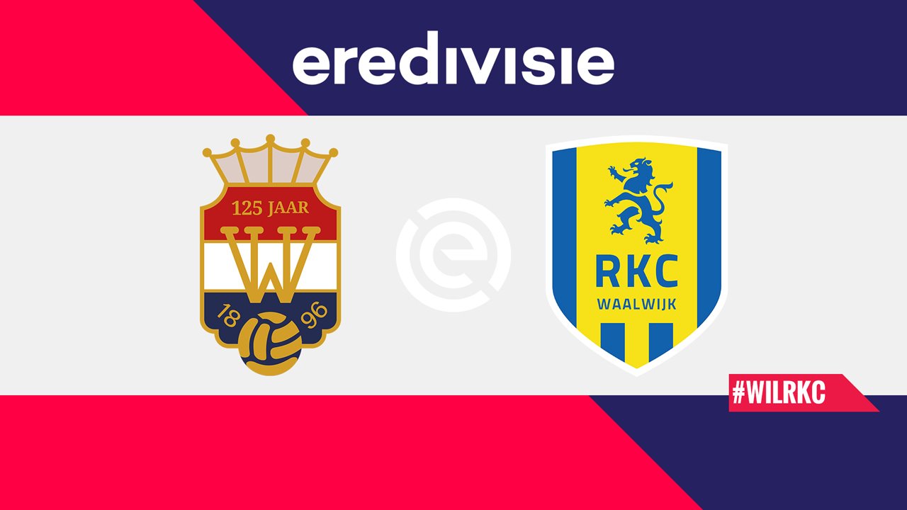 Willem II vs RKC Waalwijk poster