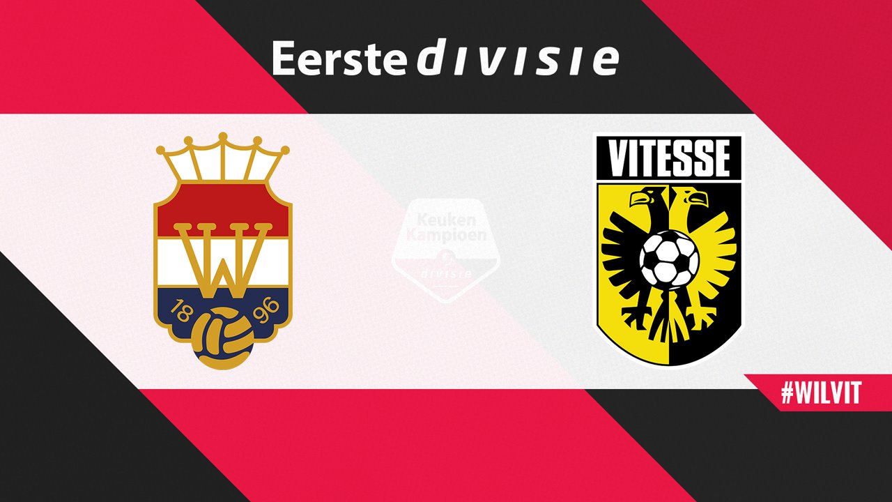 Willem II vs Vitesse poster