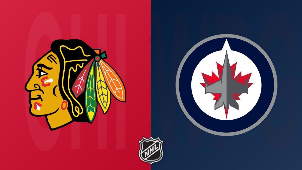 Winnipeg Jets vs Chicago Blackhawks poster
