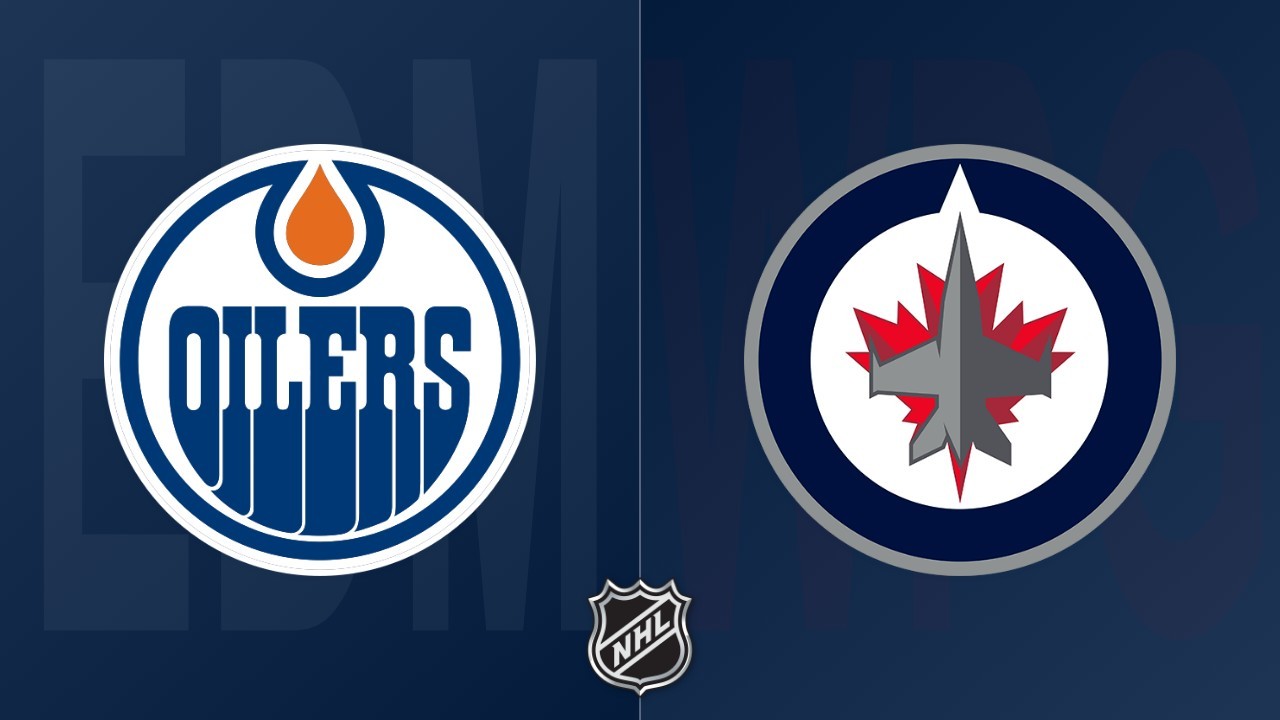 Winnipeg Jets vs Edmonton Oilers poster