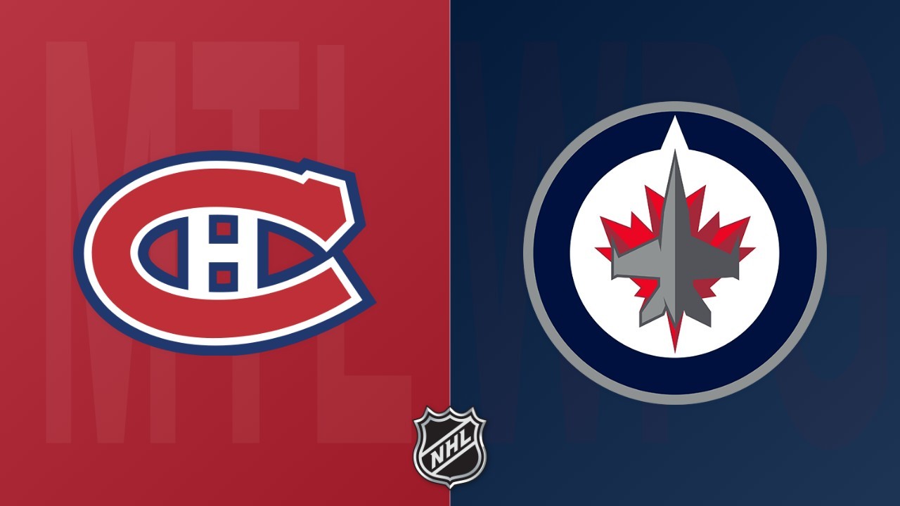 Winnipeg Jets vs Montreal Canadiens poster