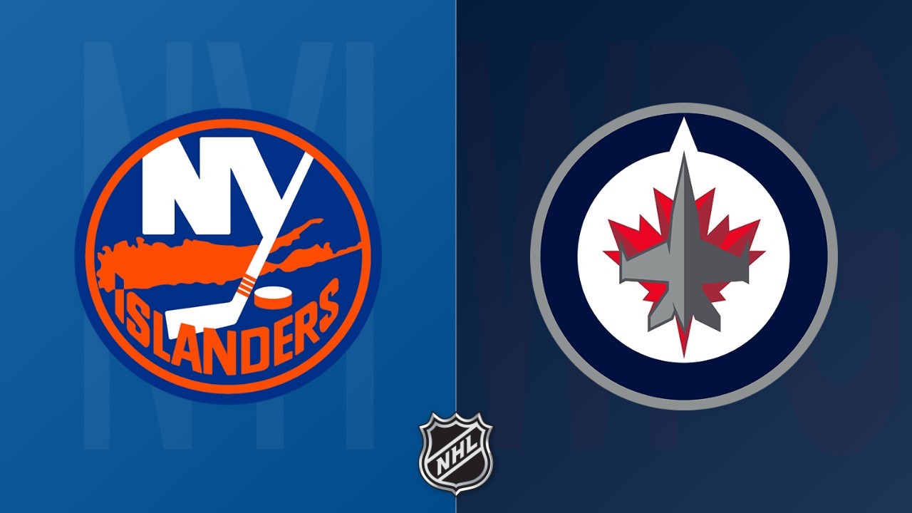 Winnipeg Jets vs New York Islanders poster