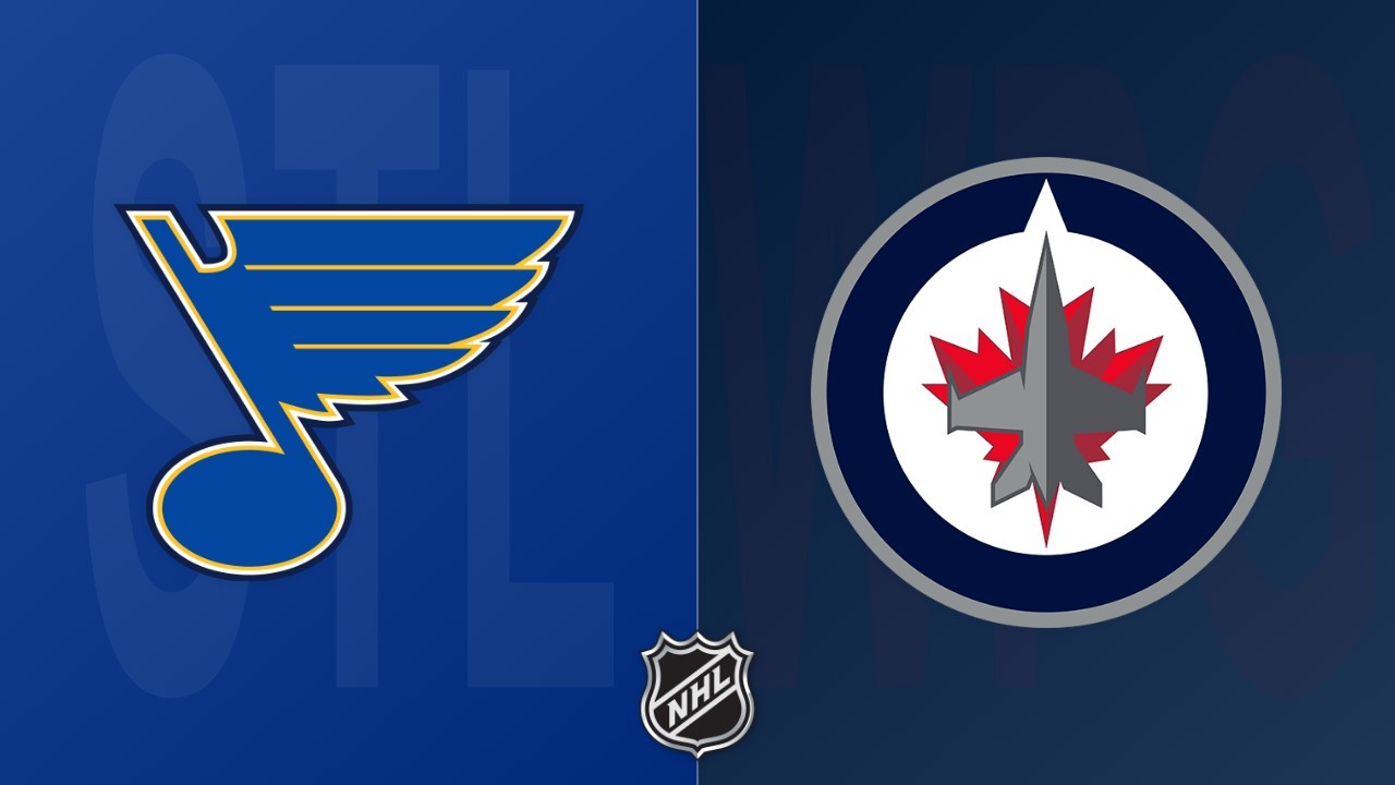 Winnipeg Jets vs St. Louis Blues poster