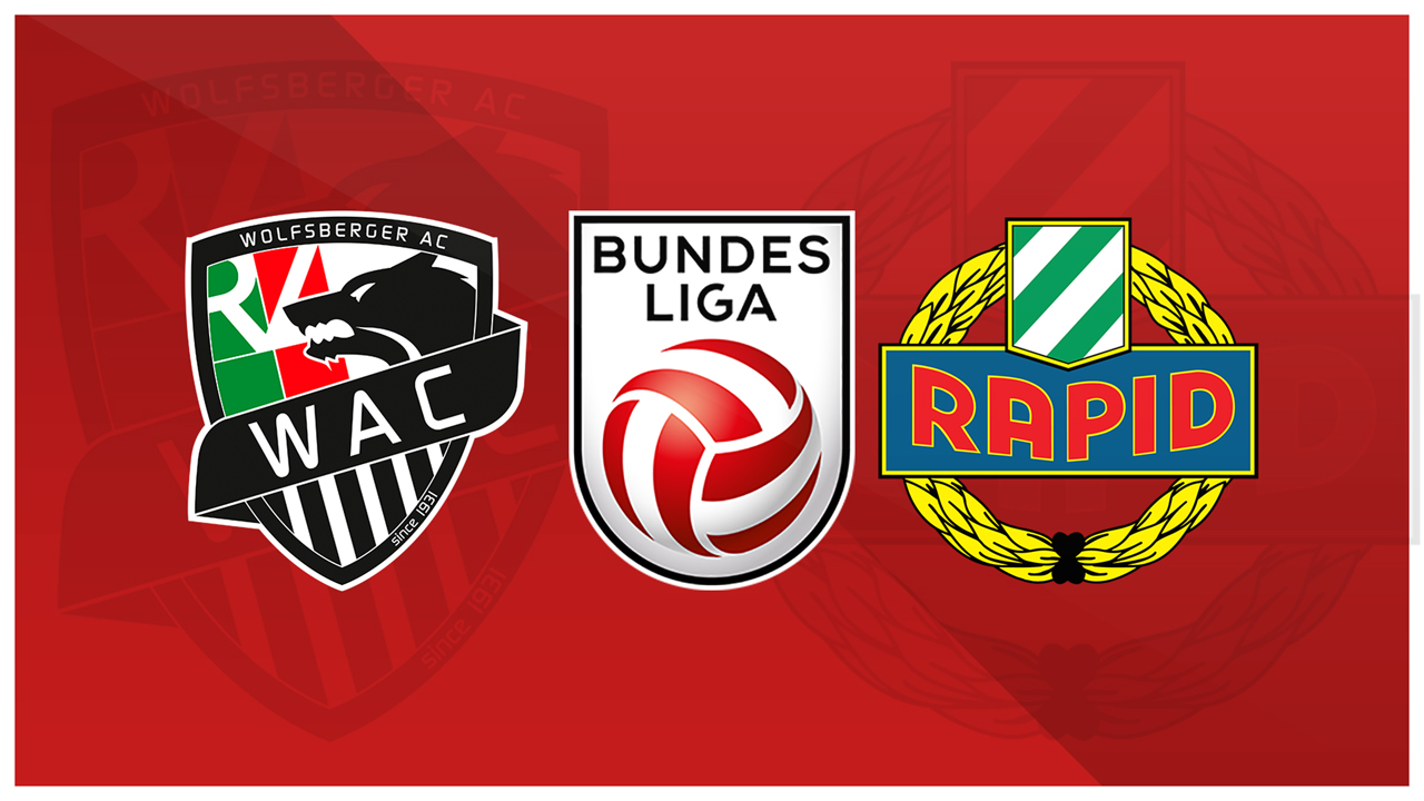 Wolfsberger AC vs Rapid Vienna poster
