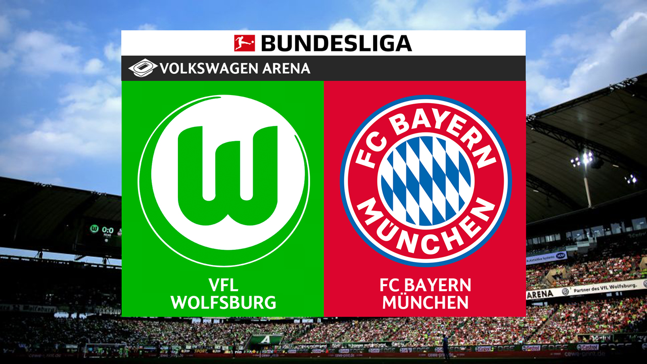 Wolfsburg vs Bayern Munich poster