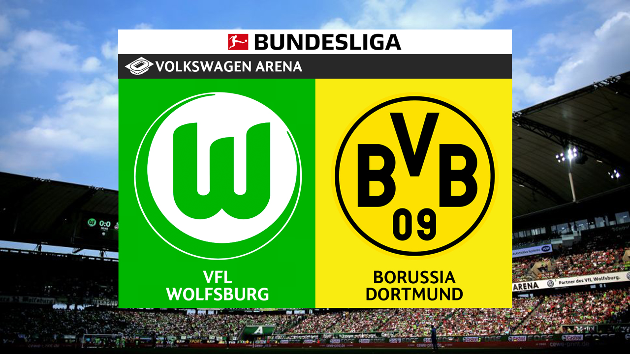 Wolfsburg vs Borussia Dortmund poster