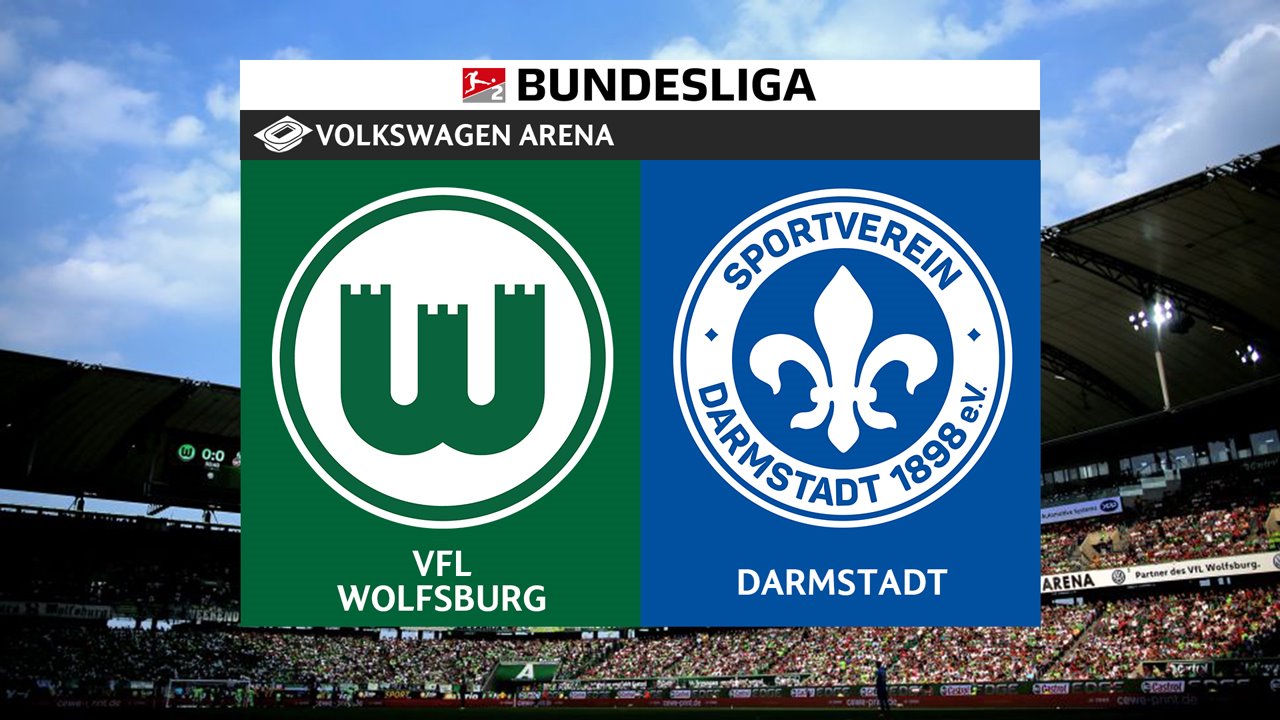 Wolfsburg vs Darmstadt poster